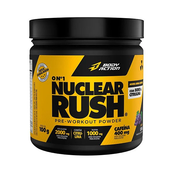 Pré Treino Nuclear Rush 100 g