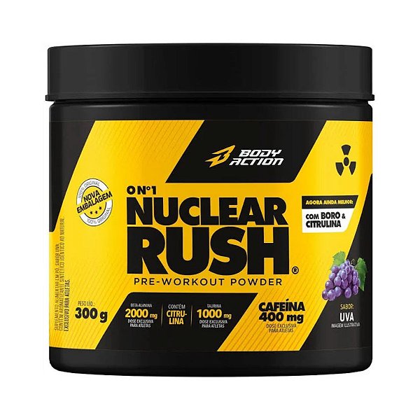 Pré Treino Nuclear Rush 300 g