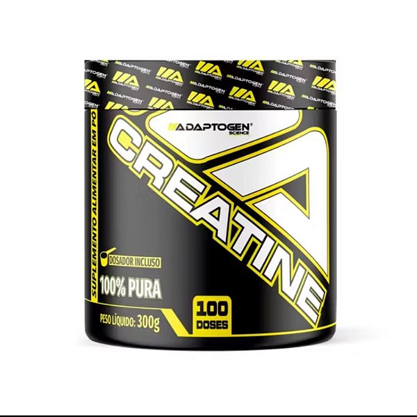 ￼Creatina Monohidratada 100% Pura 300g - Adaptogen