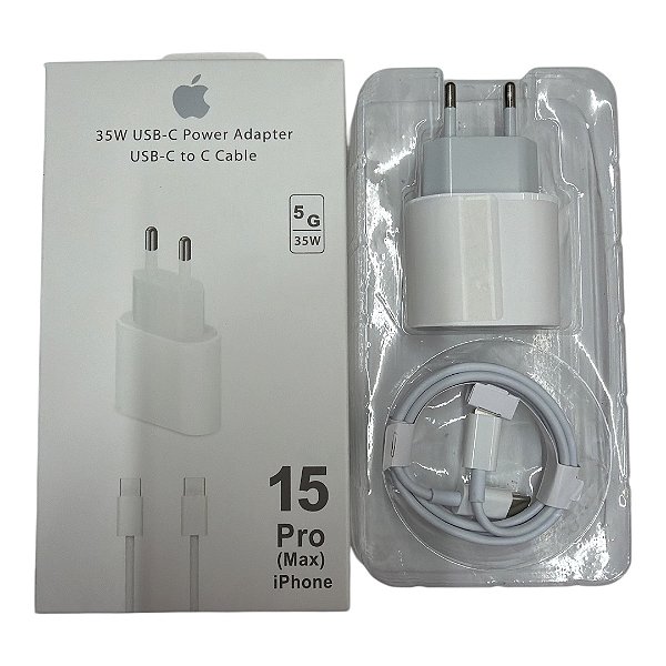 Carregador de celular iPhone 5G 35w 15 16 17