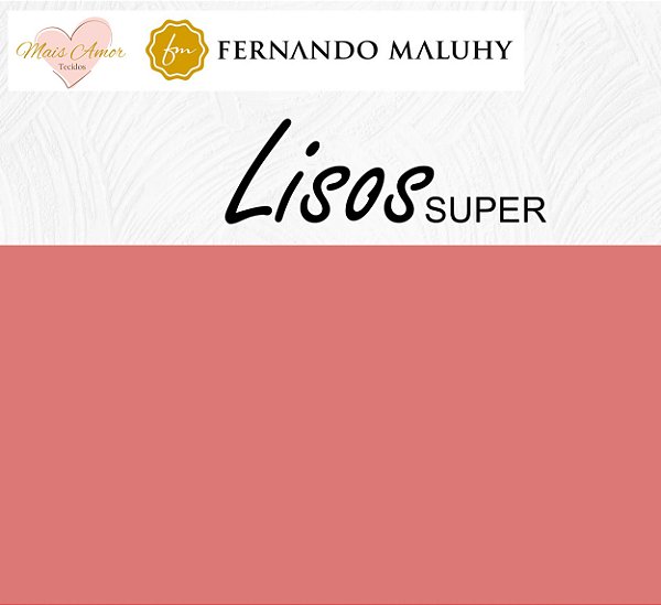 TRICOLINE ROSE 100% ALGODÃO LISO 0,50cm X 1,50m | LPLUS379