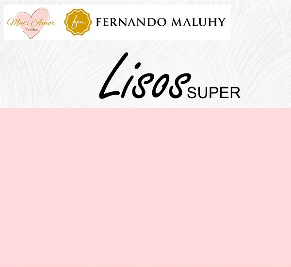 TRICOLINE ROSA BEBÊ 100% ALGODÃO LISO 0,50cm X 1,50m | LPLUS012