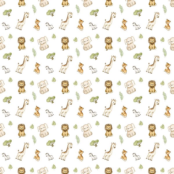 TECIDO FLANELA DIGITAL 100% ALGODÃO  ESTAMPADO INFANTIL  0,50cm X 1,45m | FLE00005
