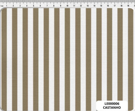 TECIDO LINHO ESTAMPADO LISTRADO M 0,50cm x 1,50m | LE000006
