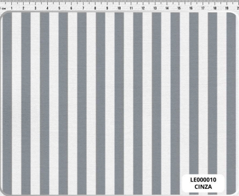TECIDO LINHO ESTAMPADO LISTRADO M 0,50cm x 1,50m | LE000010