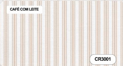TRICOLINE ROTATIVO 100% ALGODÃO ESTAMPADO LISTRAS 0,50cm X 1,50m | CR3001