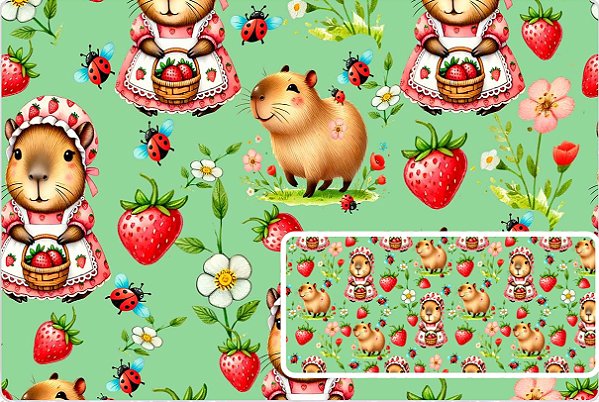 TRICOLINE DIGITAL 100% ALGODÃO ESTAMPADA  ANIMAIS 0,50cm X 1,50m | JS063C01