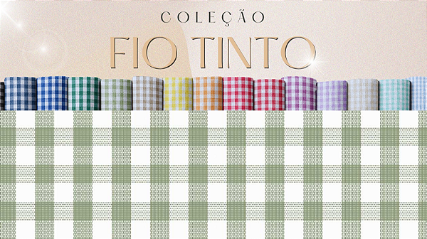 TECIDO TRICOLINE FIO TINTO 100% ALGODÃO ESTAMPADO XADREZ 0,50cm X 1,50m | 20XM1134