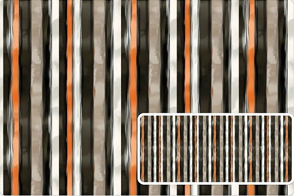 TRICOLINE DIGITAL 100% ALGODÃO ESTAMPADA WINGS LISTRADO 0,50cm x 1,50m | 93751C01