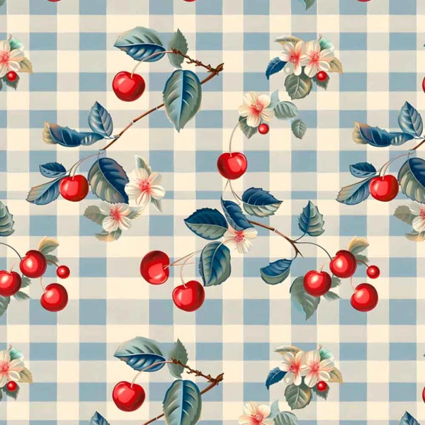 TRICOLINE DIGITAL 100% ALGODÃO ESTAMPADA 3D FRUTAS E LEGUMES 0,50cm x 1,50m | 93133C01