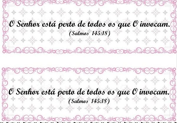 TRANSFER TEXTIL PASSE E CRIE -O SENHOR ESTÁ PERTO DE TODOS OS QUE O INVOCAM 0,21cm X 0,29cm| Modelo PC0025