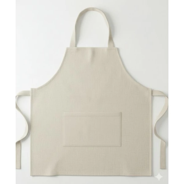 AVENTAL LINHO - 75% ALGODÃO, 17% VISCOSE, 8% LINHO 0,52cm X 0,68cm | Modelo: 9977