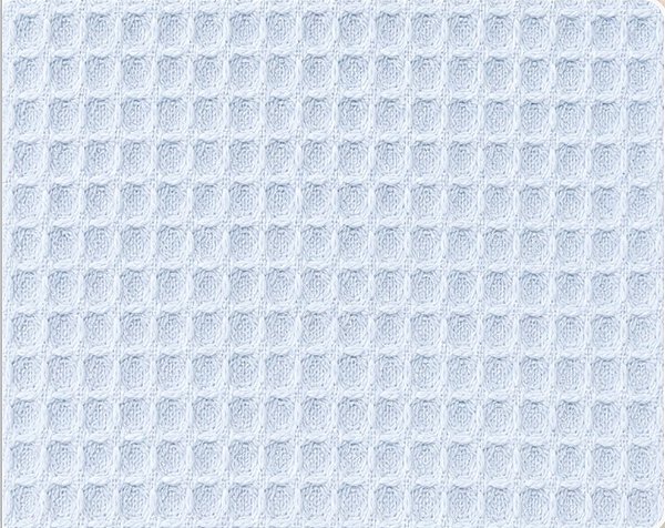 TECIDO PIQUET 100% ALGODÃO FAVO AZUL 0,50cm x 1,40m | 10178C02