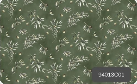 TRICOLINE DIGITAL 100% ALGODÃO ESTAMPADA OLIVA 0,50cm x 1,50m | 94013C01