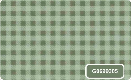 TRICOLINE VERDE FENDI 100% ALGODÃO ESTAMPADA GEO XADREZ 0,50cm X 1,50m | G0699305