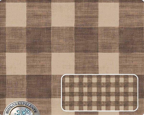 SARJA DIGITAL 100% ALGODÃO ESTAMPADO XADREZ DECORA 0,50cm X 1,70m | 94219S01