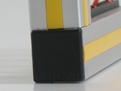 Capa de Fechamento p/ Perfil de Alumínio 30x100mm