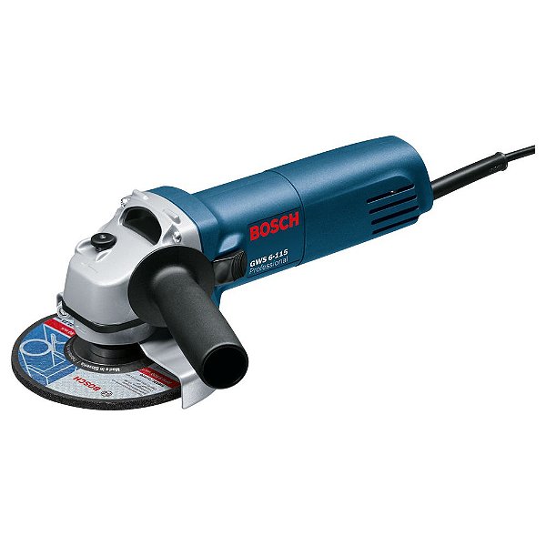 Esmerilhadeira Angular 4.1/2" 670W GWS 6-115 Bosch - 127v