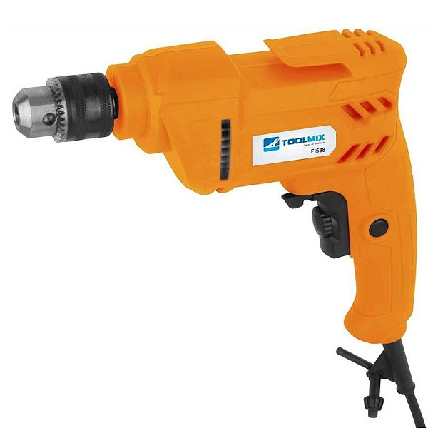 Furadeira Sem Impacto Vel. Variável e Reversível 3/8" 500W 127V Toolmix