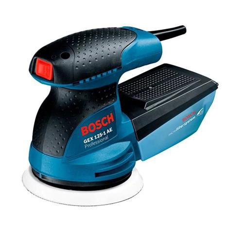 Lixadeira Excêntrica Professional GEX 125-1 Bosch - 127v
