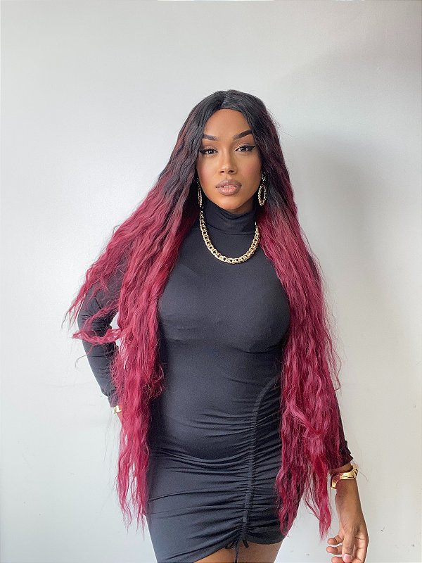 Front Lace Makena Cacheada Premium 1 Metro Repartição Livre