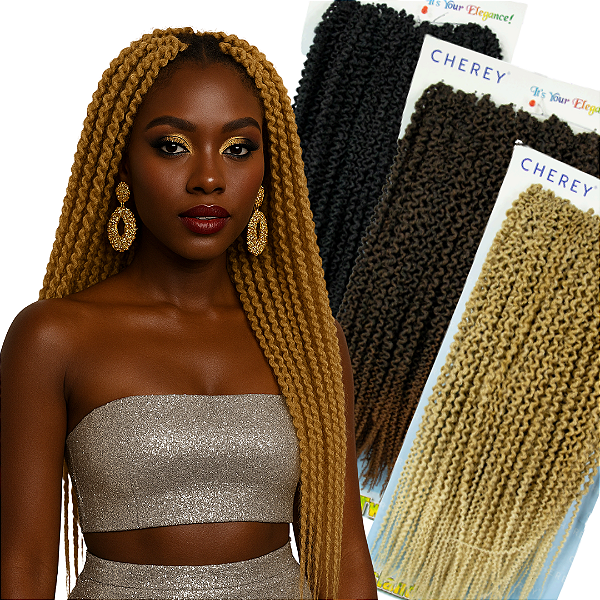 Cabelo Island Twist Charey 300g