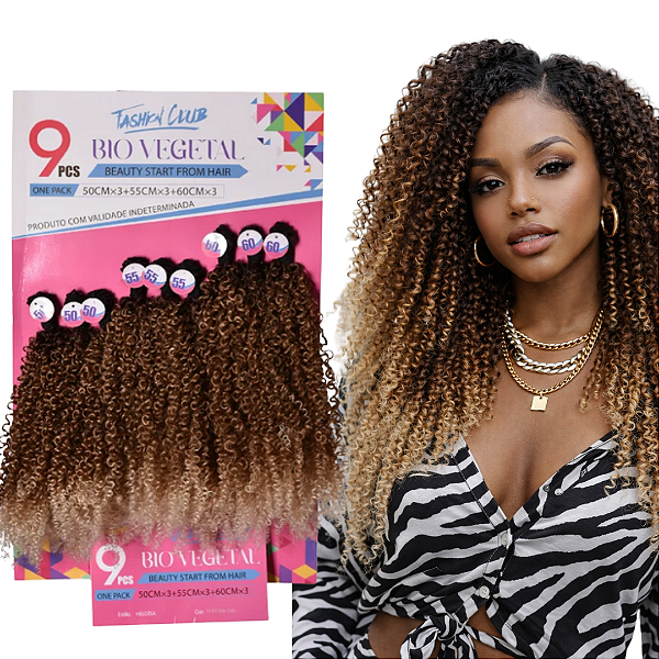 Cabelo Heloisa Bio Vegetal 9pcs 320g