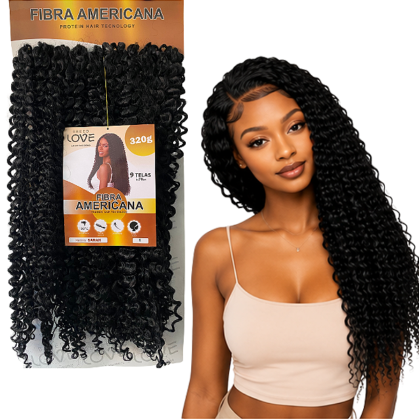 DUPLICADO - Cabelo Frida Cacheado 320g 65cm – Volume e Definição Perfeitos