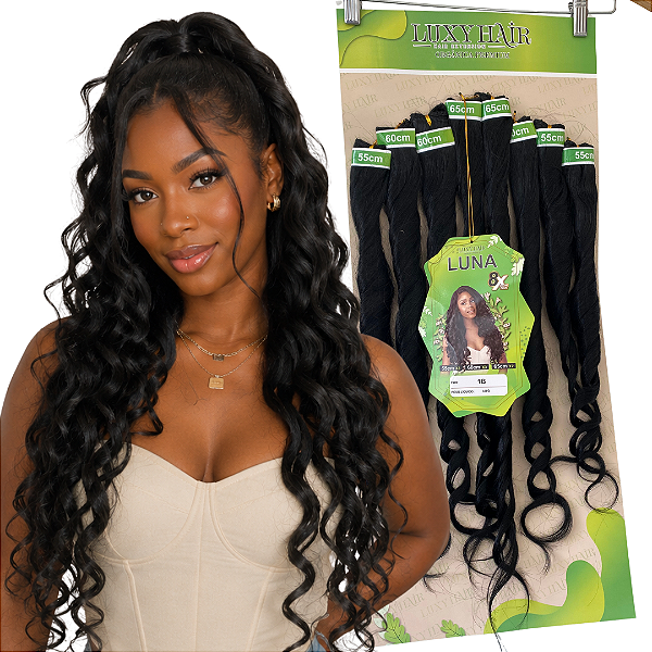 Cabelo Ondulado Orgânico Premium Luxy Hair Luna
