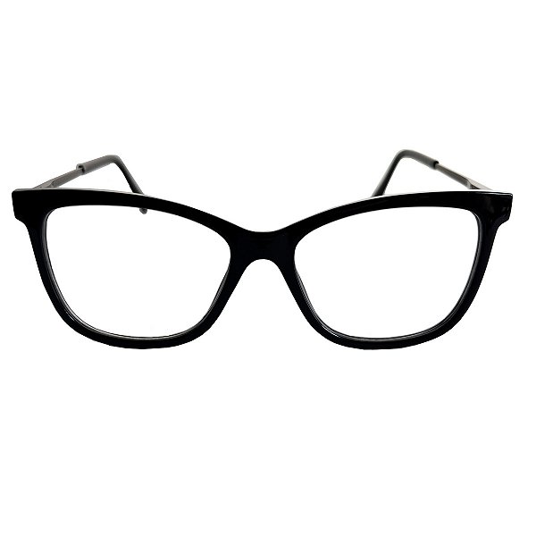 stili clipon quadrado preto