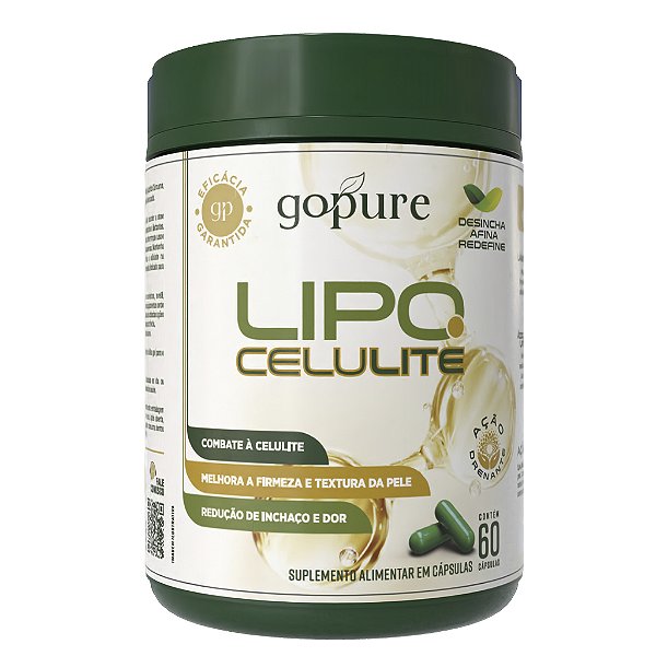 Lipo Celulite GoPure – Redução de Celulite, Gordura localizada e Definição Corporal