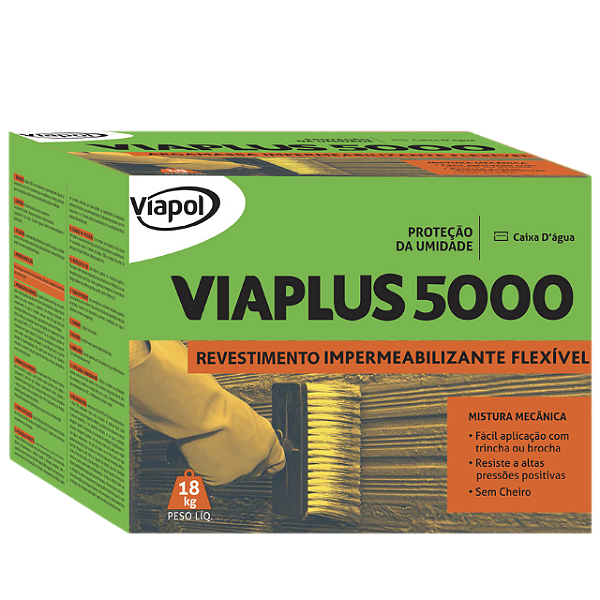 Viaplus 5000 Fibras (caixa 18k) - VIAPOL