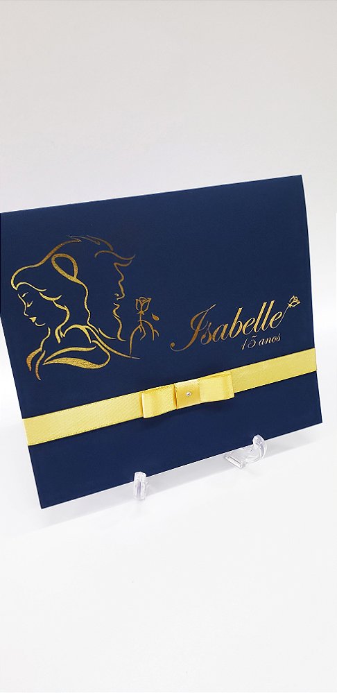 Convite Aparecida - Papel Color Plus