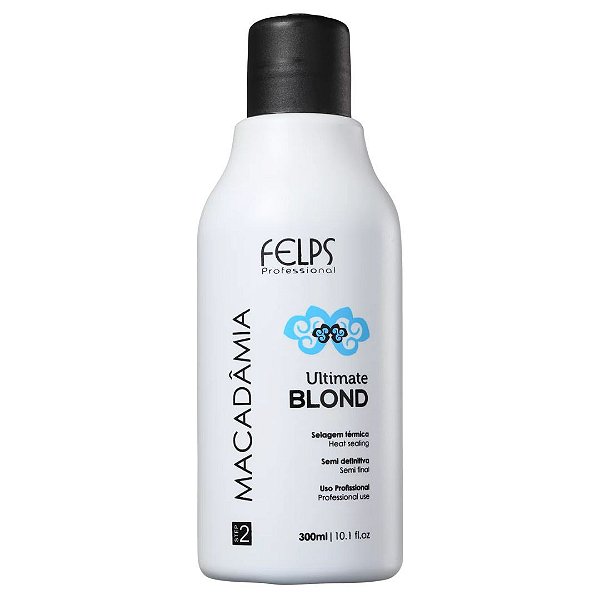 Felps Escova Progressiva Para Loiras Macadamia 300ml