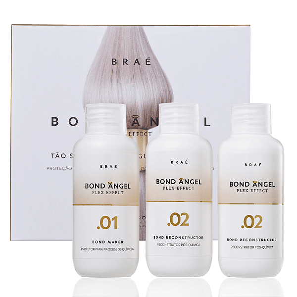 Braé Bond Angel - Kit Profissional Plex 100ml (3 Itens)