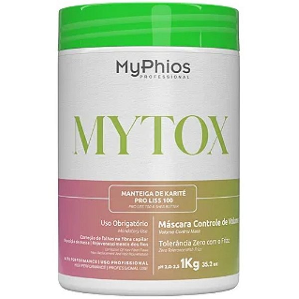 Myphios Mytox Redutor De Volume Antifrizz 1Kg
