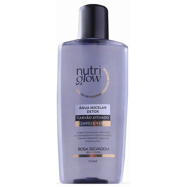 Rosa Selvagem Nutri Glow Agua Micelar Detox 150ml