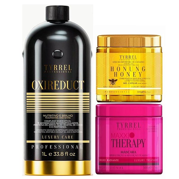 Tyrrel Kit Oxireduct - Máscara Mel - Máscara Maxxi Therapy
