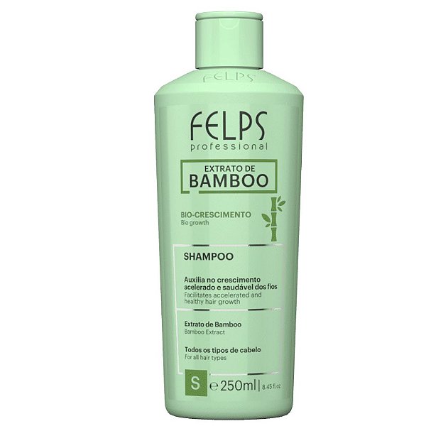 Felps Shampoo Extrato de Bamboo Crescimento Capilar 250ml