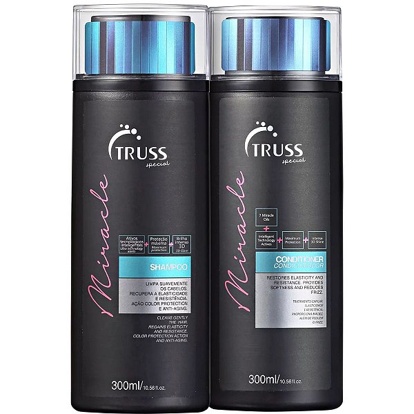 Truss Kit Miracle Shampoo E Condicionador 2x300ml