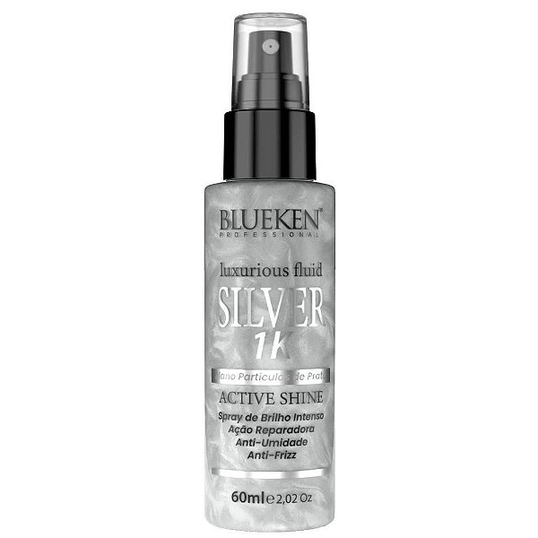 Blueken Spray de Brilho Silver 1K Luxurious Fluid 60ml