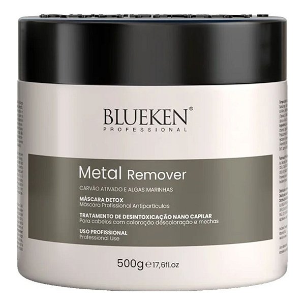 Blueken Máscara De Tratamento Detox Metal Remover 500g