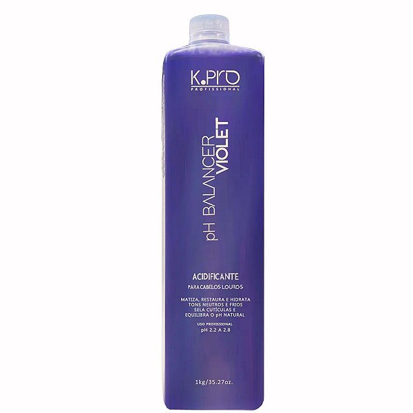 K.pro Ph Balancer Violet Acidificante Cabelos Loiros 1kg