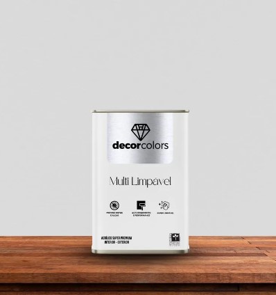 Tinta Multi Limpável Cinza Natural 21,5Kg