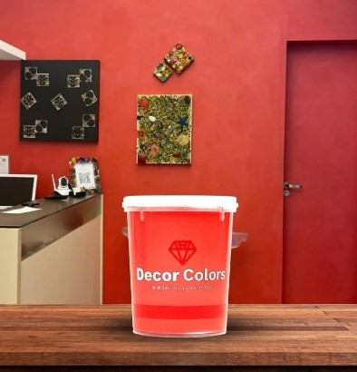 Cimento Diamantado Aveludado Vermelho Paixão 1,6 kg - Decor Colors