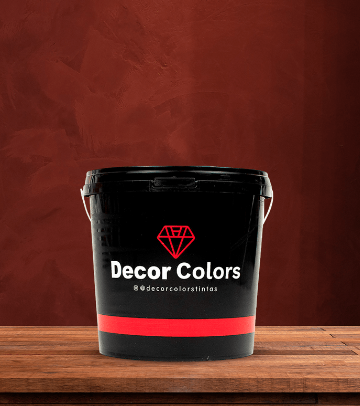 Cimento Queimado Rústico Vermelho Rubi 5 kg - Decor Colors