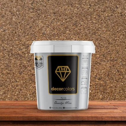 Pedras Naturais Quartzo Mica Olho de Tigre 23 kg - Decor Colors