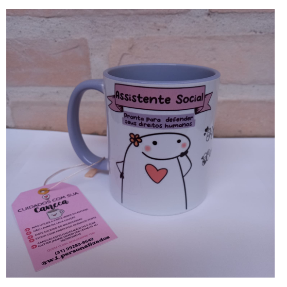 CANECA ALÇA E INTERIOR COLORIDO PERSONALIZADA