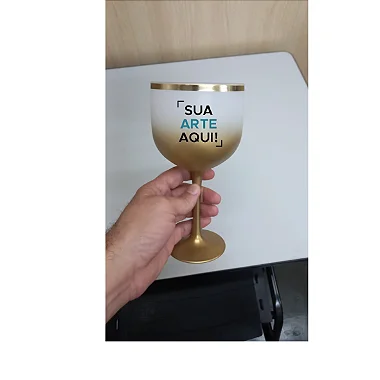 TAÇA GIN DEGRADE COM BORDA 580 ML PERSONALIZADA