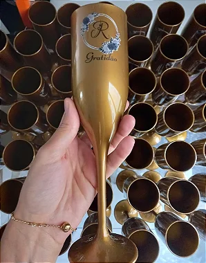TAÇA DE ESPUMANTE 190 ML PERSONALIZADA
